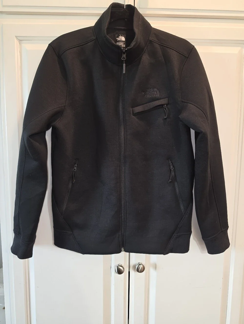 The North Face Black Thermal 3D Zip Jacket Mens Medium